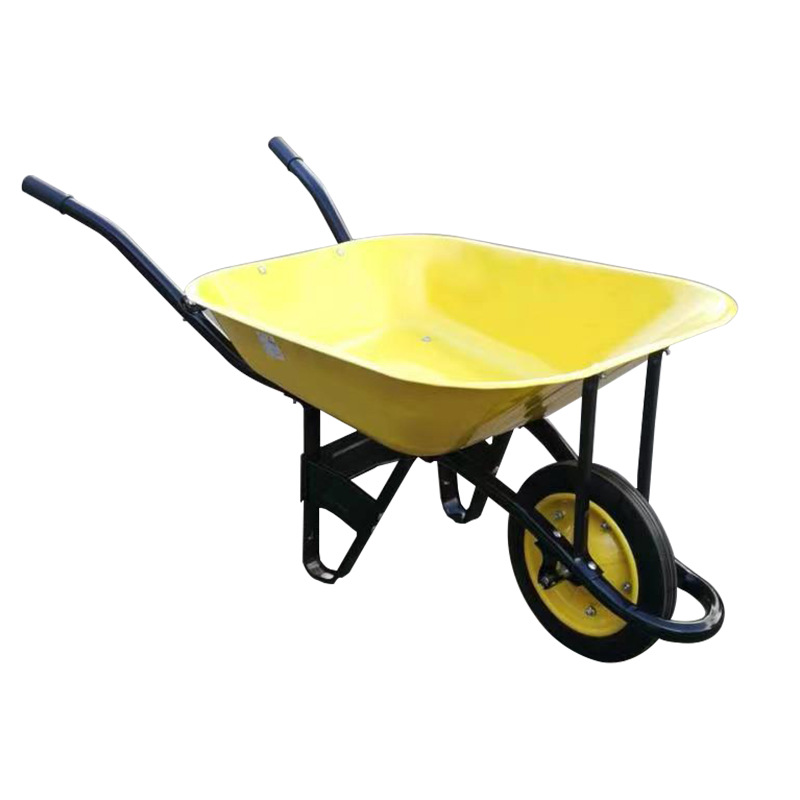 Wb6201 Malaysia Hotsale Heavy Duty Wheel Barrow Wheelbarrow with Pneumatic Wheel Garden Construction